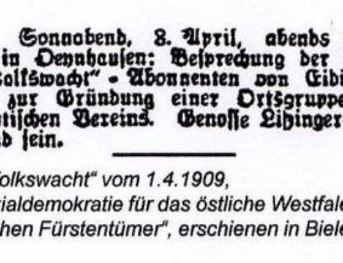 Geschichte des OV Eidinghausen & Werste