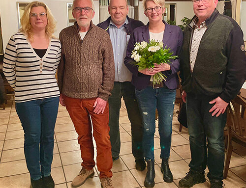 “Eine Frau an der Spitze im SPD-Ortsverein Rehme/Babbenhausen-Oberbecksen.”