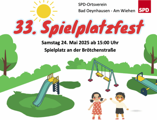 Einladung zum Spielplatzfest 2025