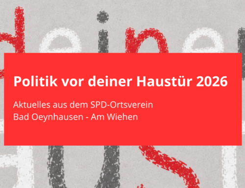 SPD “Am Wiehen”: Politik vor deiner Haustür